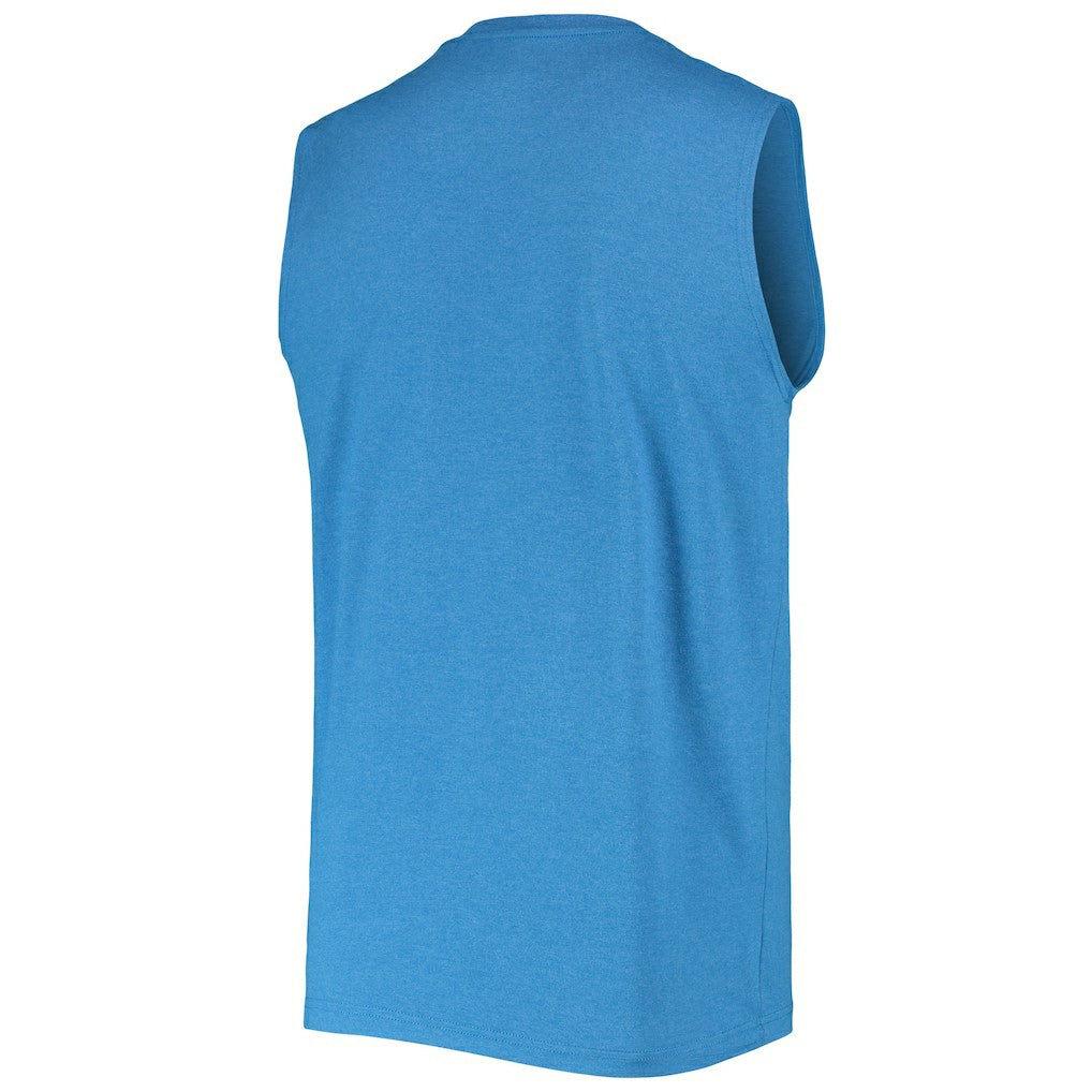 Los Angeles Rams New Era Brushed Sleeveless Tank Top Royal | NFL