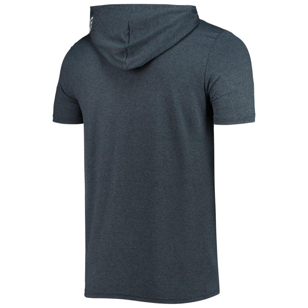 Tennessee Titans New Era Team Brushed Hoodie T-Shirt Heathered Navy | NFL