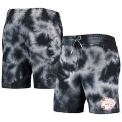 Kansas City Chiefs New Era Tie-Dye Shorts Black | NFL