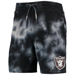 Las Vegas Raiders New Era Tie-Dye Shorts Black | NFL