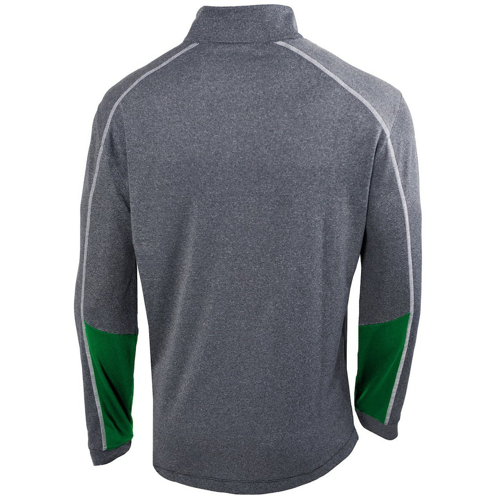 Boston Celtics Omni-Wick Shotgun 2.0 Quarter-Zip Pullover Top Heathered Gray/Green - NBA