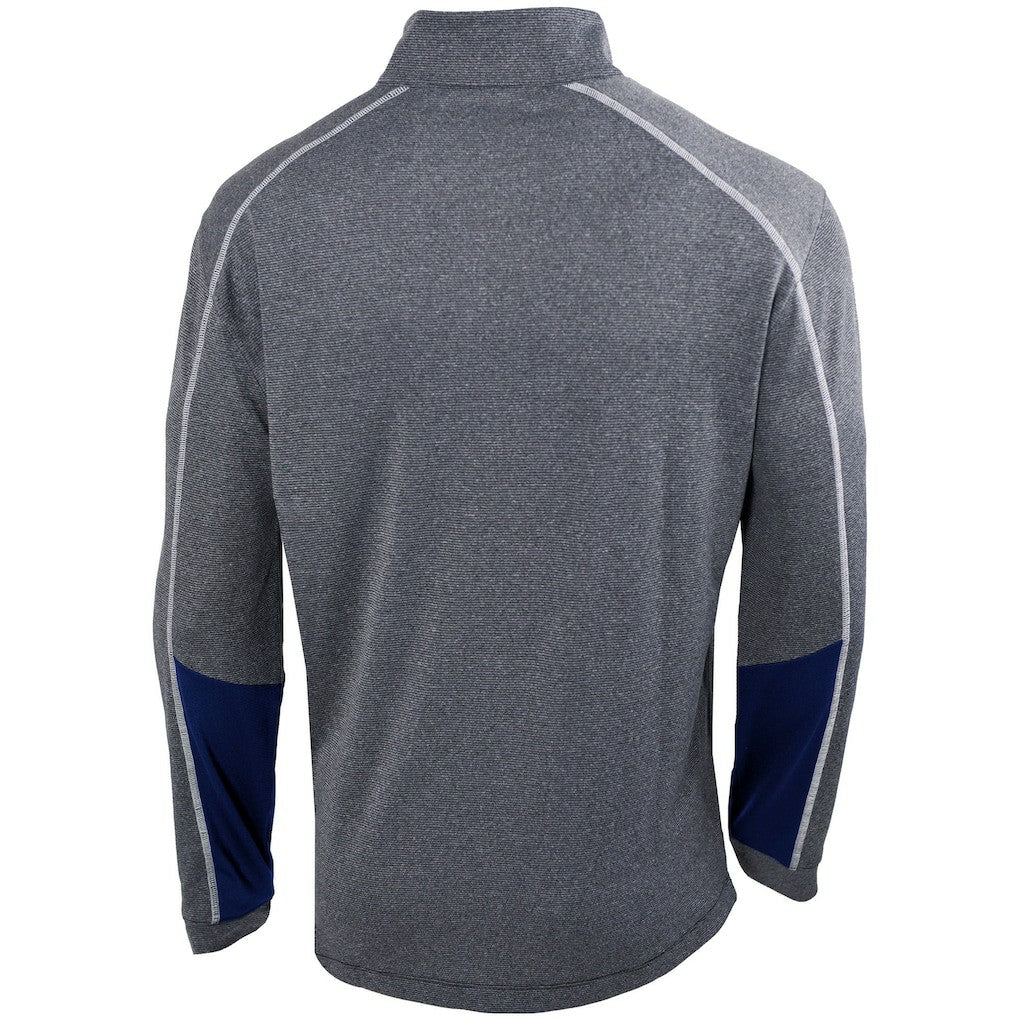 Indiana Pacers Omni-Wick Shotgun 2.0 Quarter-Zip Pullover Top Heathered Gray/Navy - NBA