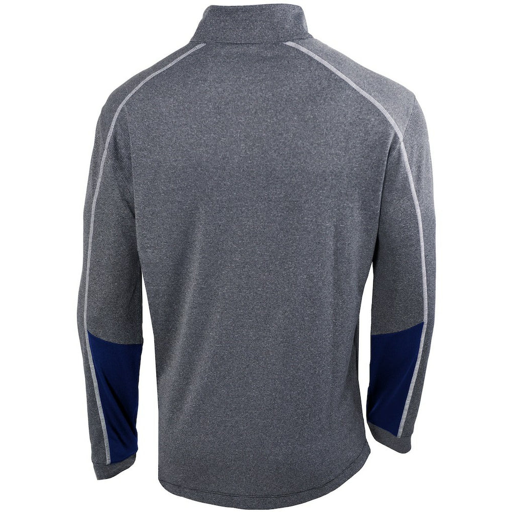 Indiana Pacers Omni-Wick Shotgun 2.0 Quarter-Zip Pullover Top Heathered Gray/Navy - NBA