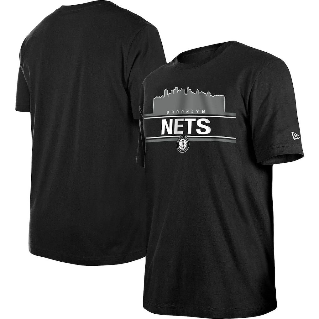 Brooklyn Nets Localized T-Shirt Black - NBA