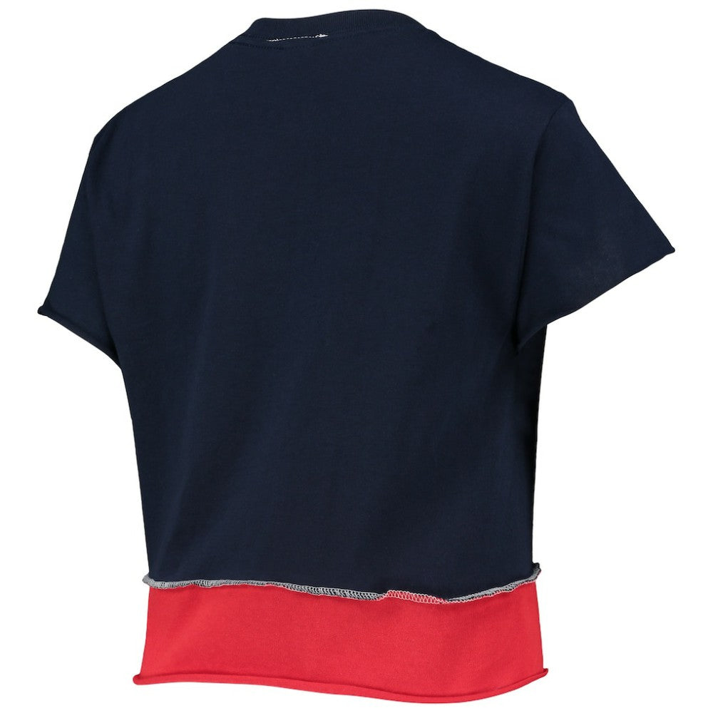 Boston Red Sox Refried Apparel Women's Cropped T-Shirt - MLB