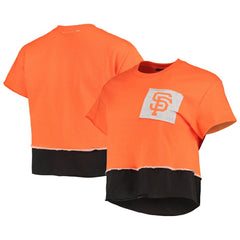 San Francisco Giants Refried Apparel Women's Cropped T-Shirt - MLB