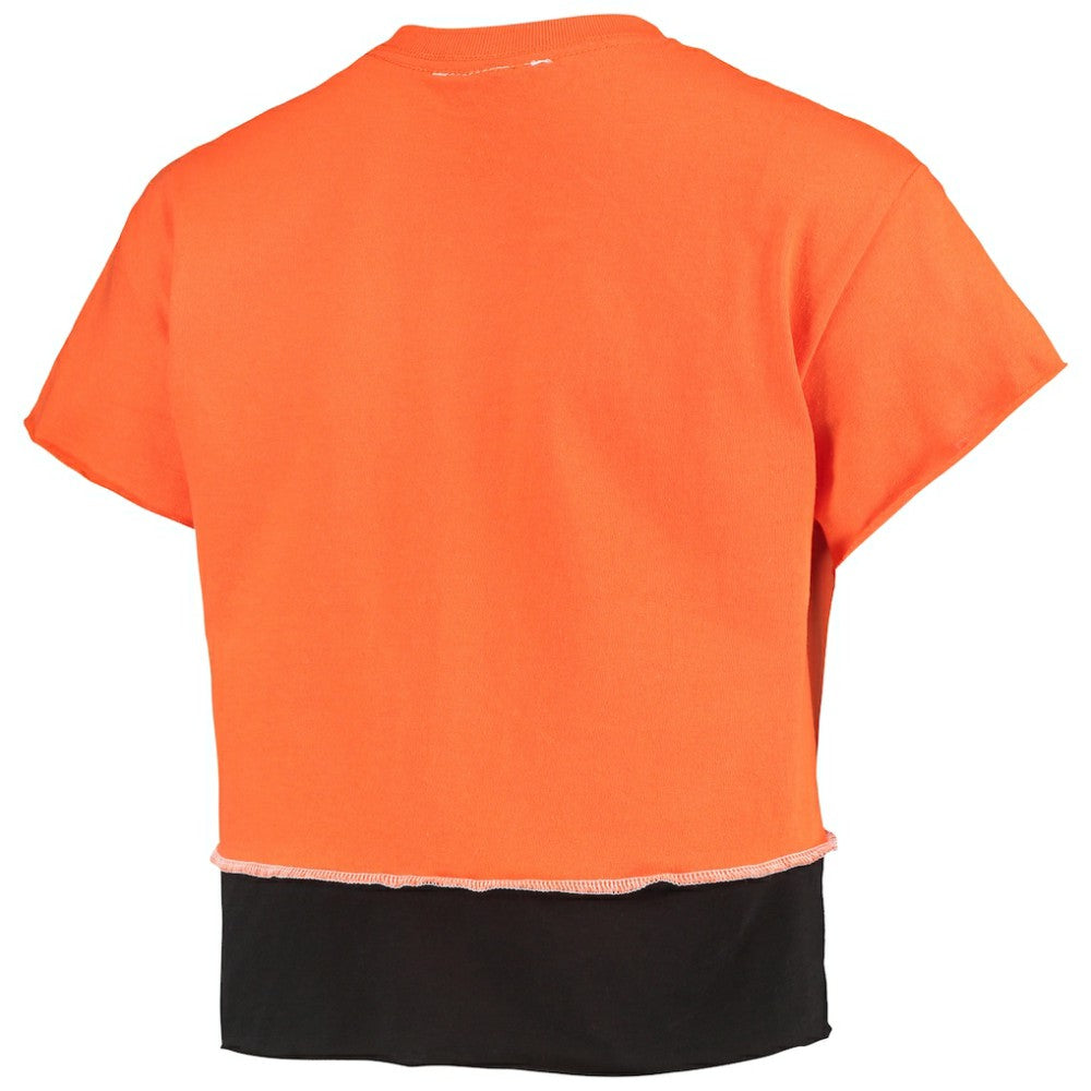 San Francisco Giants Refried Apparel Women's Cropped T-Shirt - MLB