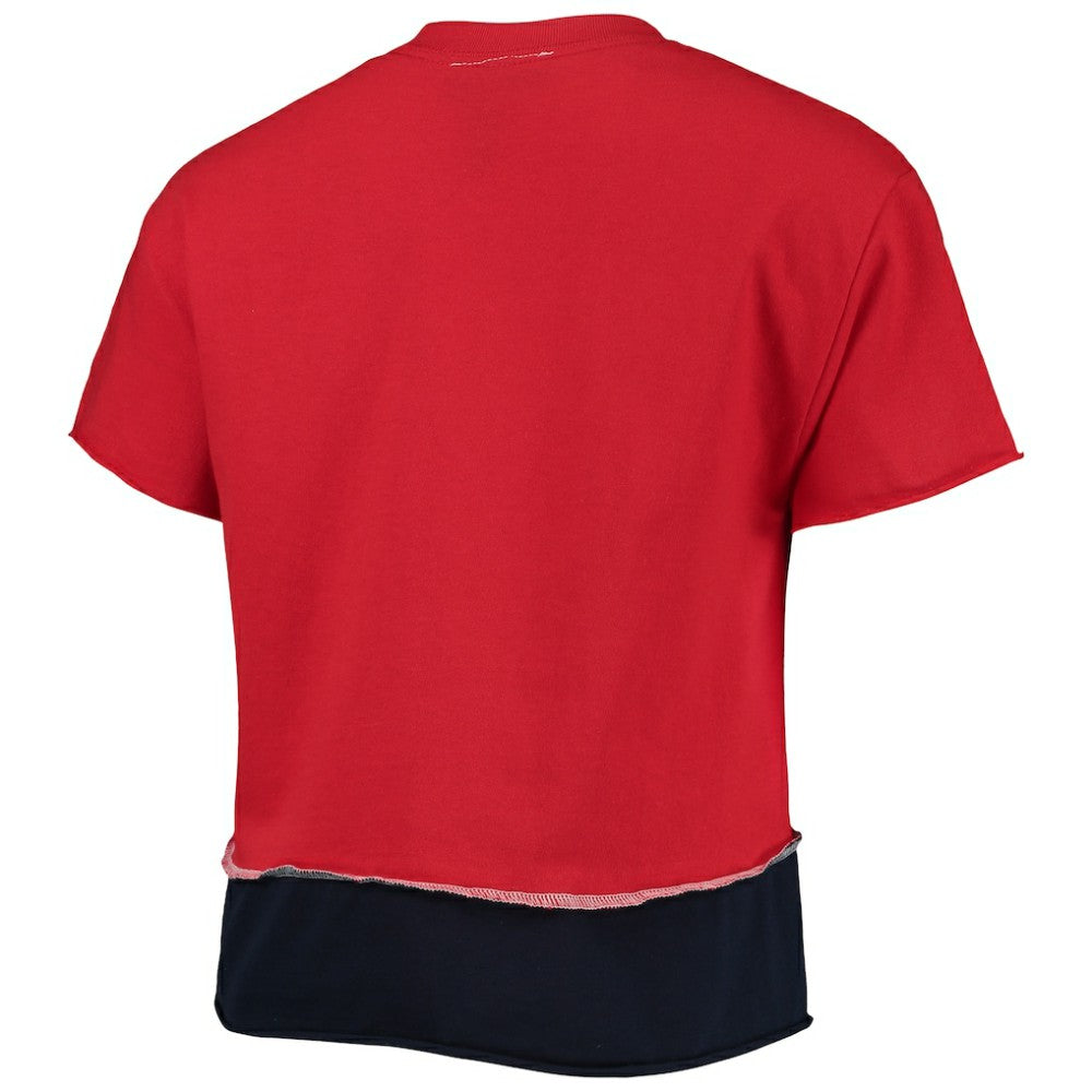 St. Louis Cardinals Refried Apparel Women's Cropped T-Shirt - MLB