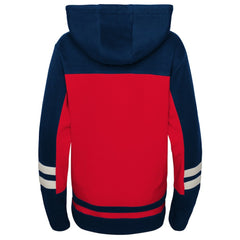 Washington Capitals Youth Ageless Revisited Home Lace-Up Pullover Hoodie - Red - NHL