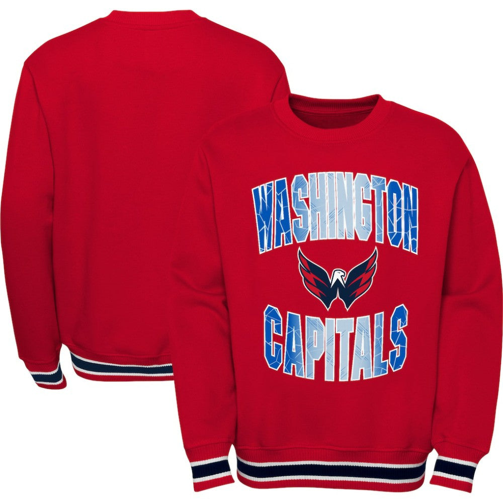 Washington Capitals Youth Classic Blueliner Pullover Sweatshirt - Red - NHL