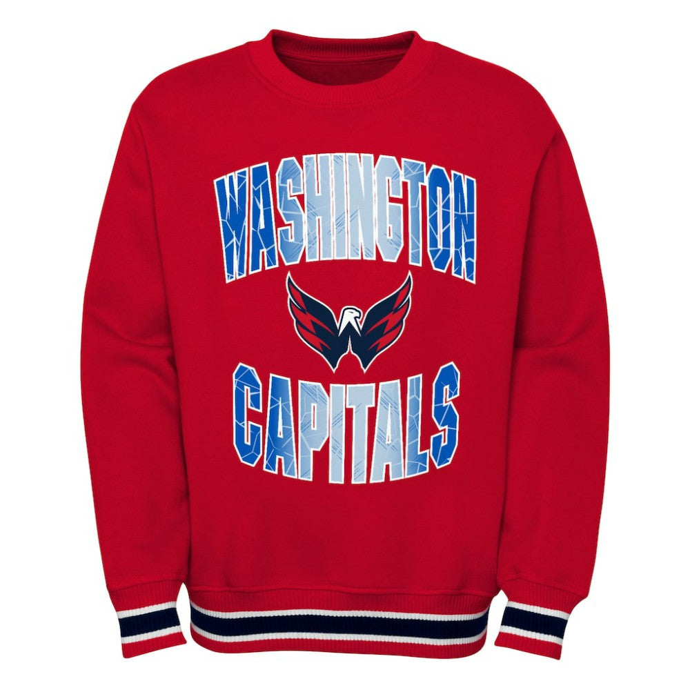 Washington Capitals Youth Classic Blueliner Pullover Sweatshirt - Red - NHL