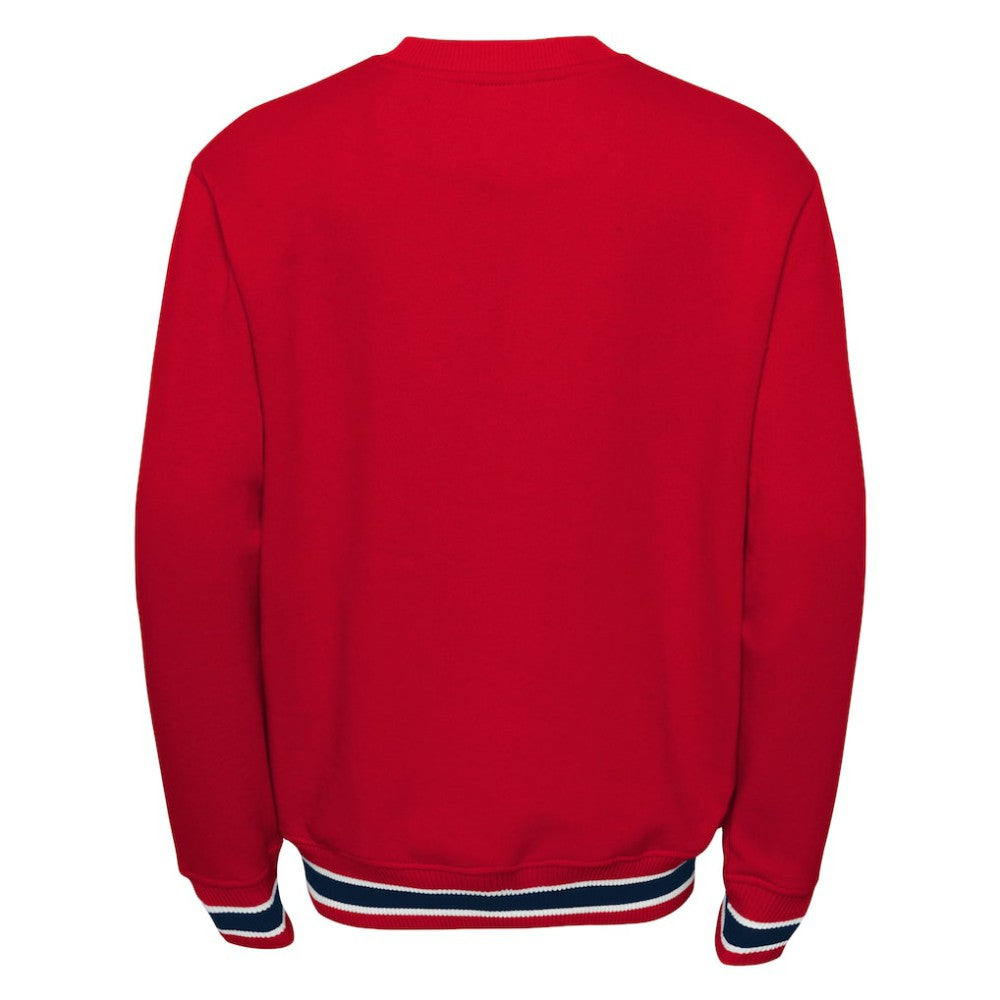 Washington Capitals Youth Classic Blueliner Pullover Sweatshirt - Red - NHL
