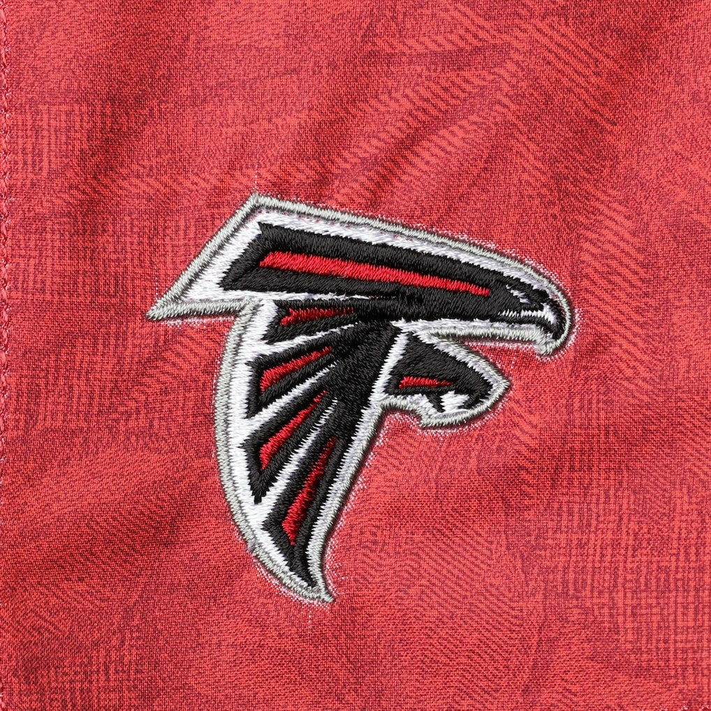 Atlanta Falcons Naples Layered Leaves Swim Trunks Red | Tommy Bahama