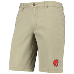 Cleveland Browns Boracay Tri-Blend Shorts Khaki | Tommy Bahama