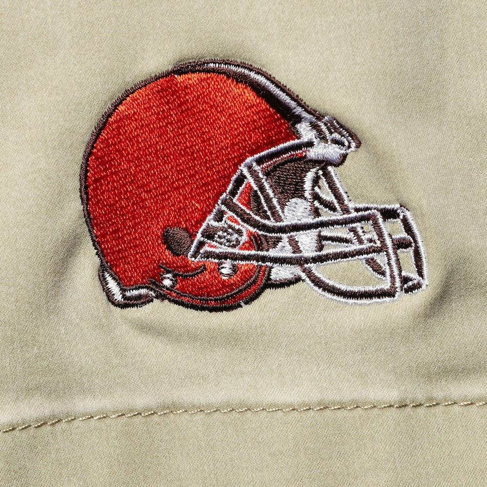 Cleveland Browns Boracay Tri-Blend Shorts Khaki | Tommy Bahama
