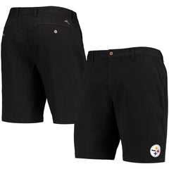 Pittsburgh Steelers Boracay Tri-Blend Shorts Black | Tommy Bahama