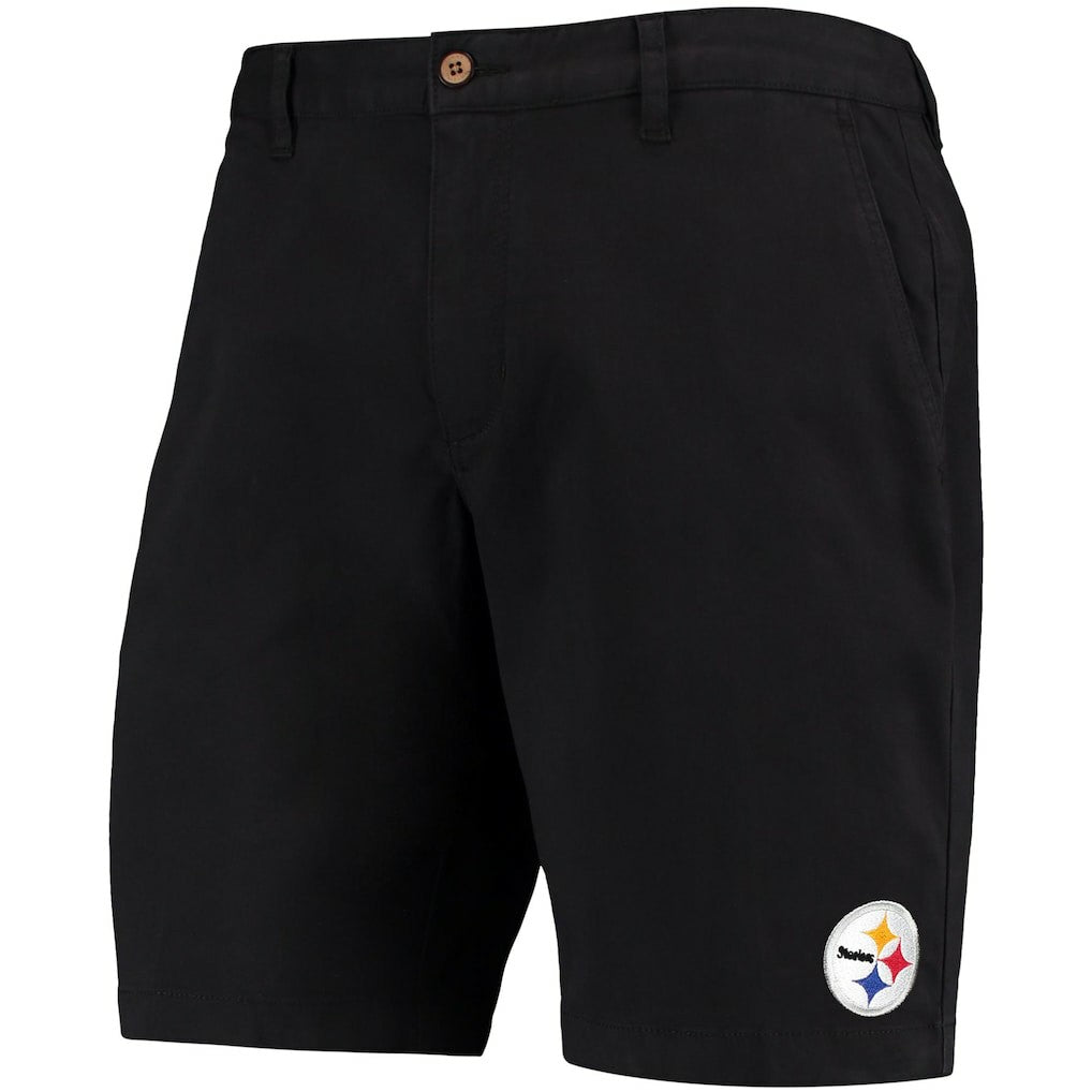 Pittsburgh Steelers Boracay Tri-Blend Shorts Black | Tommy Bahama