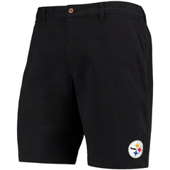 Pittsburgh Steelers Boracay Tri-Blend Shorts Black | Tommy Bahama