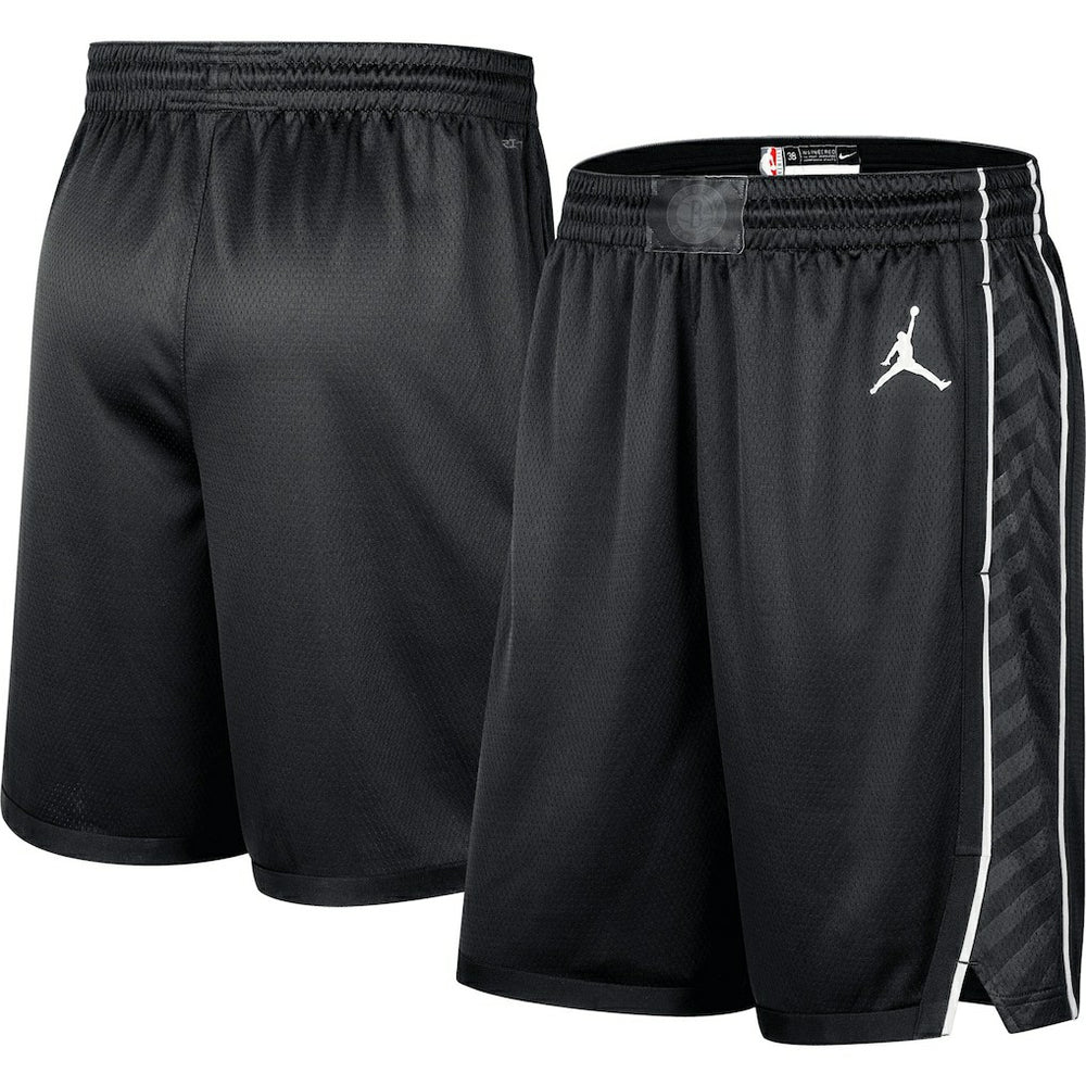 Brooklyn Nets Jordan Brand 2022/2023 Statement Edition Swingman Performance Shorts Black - NBA