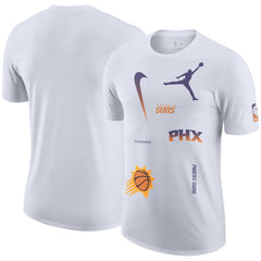 Phoenix Suns Jordan Brand Courtside Statement Edition Max90 T-Shirt White - NBA