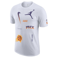 Phoenix Suns Jordan Brand Courtside Statement Edition Max90 T-Shirt White - NBA