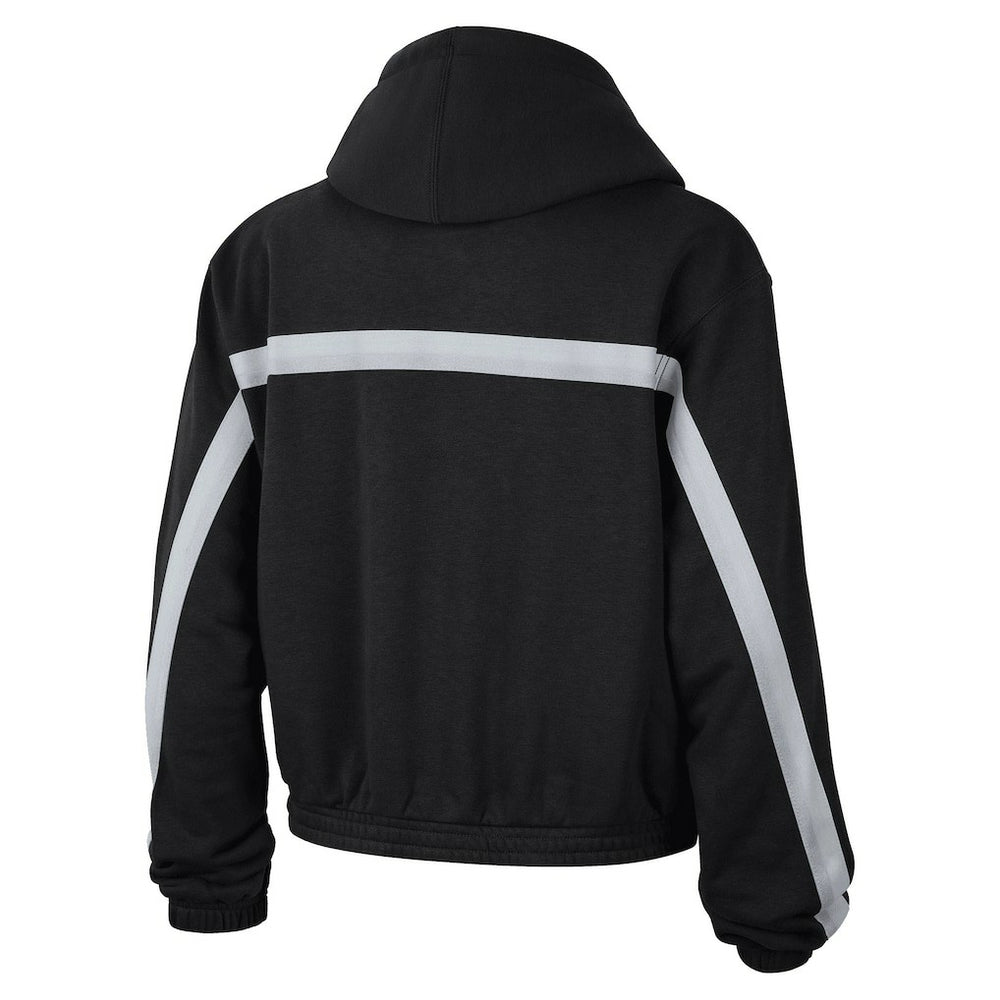Brooklyn Nets Jordan Brand Women's Courtside Statement Edition Pullover Hoodie Black - NBA