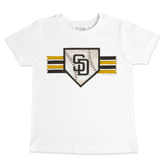 San Diego Padres Tiny Turnip Youth Base Stripe T-Shirt - MLB
