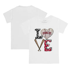 Arizona Diamondbacks Tiny Turnip Youth Baseball Love T-Shirt - MLB