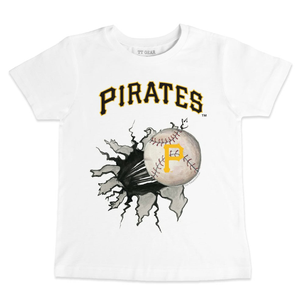 Pittsburgh Pirates Tiny Turnip Youth Baseball Tear T-Shirt - MLB