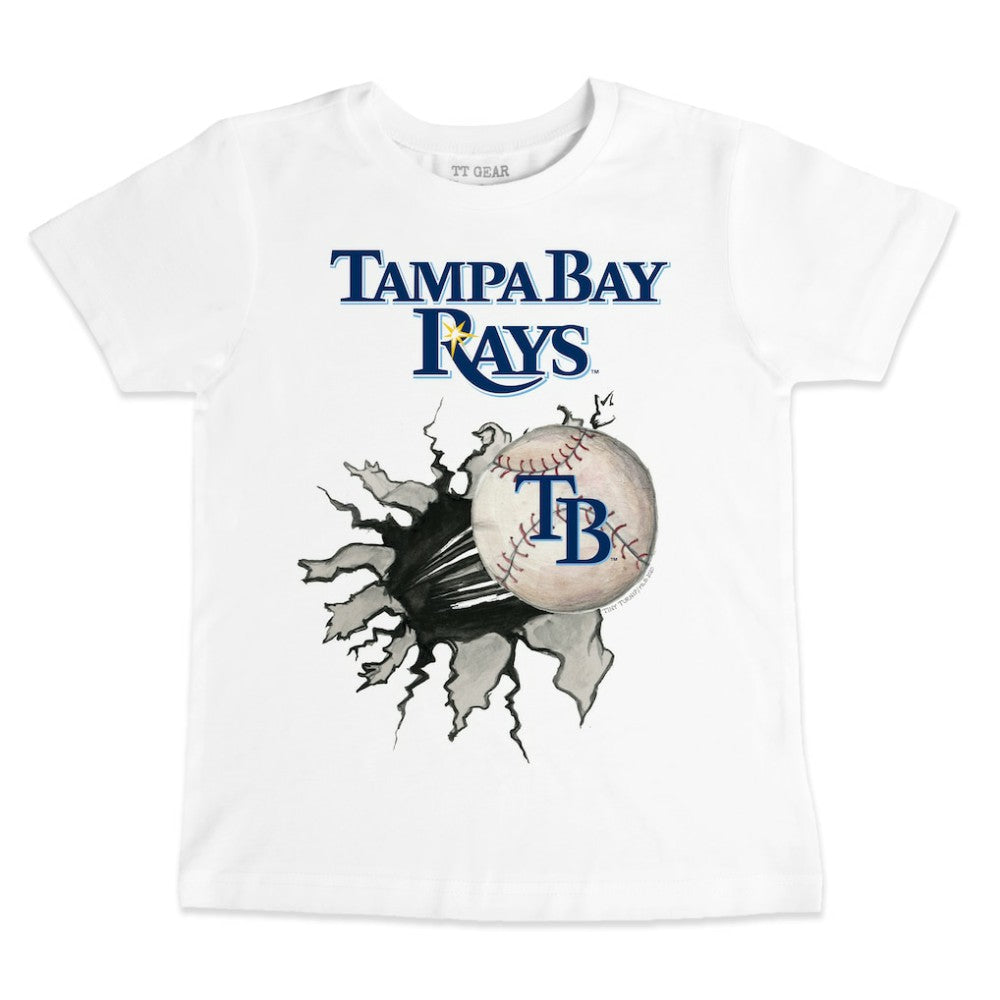 Tampa Bay Rays Tiny Turnip Youth Baseball Tear T-Shirt - MLB
