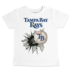 Tampa Bay Rays Tiny Turnip Youth Baseball Tear T-Shirt - MLB