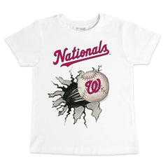 Washington Nationals Tiny Turnip Youth Baseball Tear T-Shirt - MLB