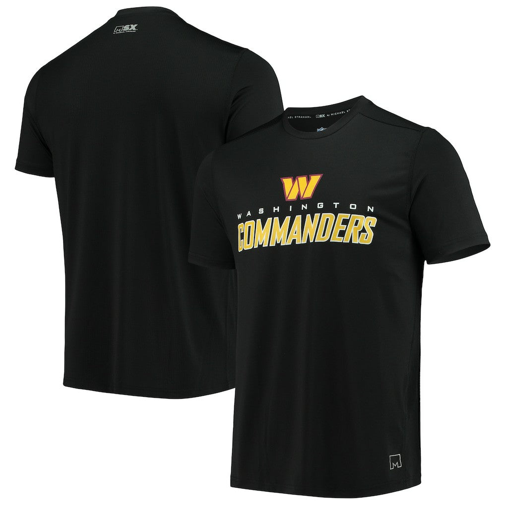 Washington Commanders MSX by Michael Strahan T-Shirt Black | NFL