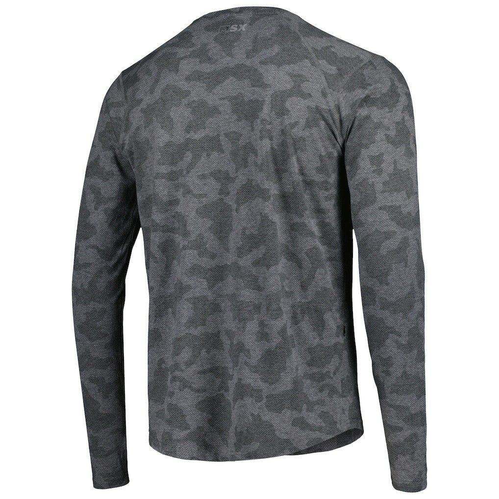 Washington Commanders MSX by Michael Strahan Camo Long Sleeve T-Shirt Black | NFL