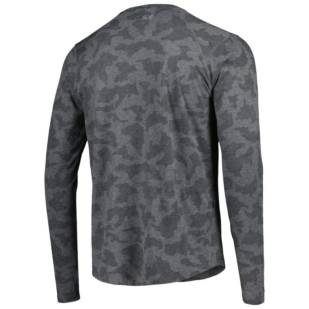 Washington Commanders MSX by Michael Strahan Camo Long Sleeve T-Shirt Black | NFL