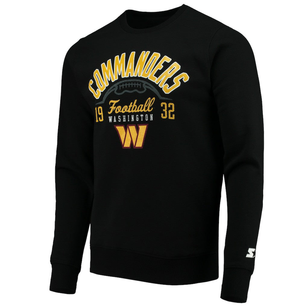Washington Commanders Starter Pullover Sweatshirt Black | NFL