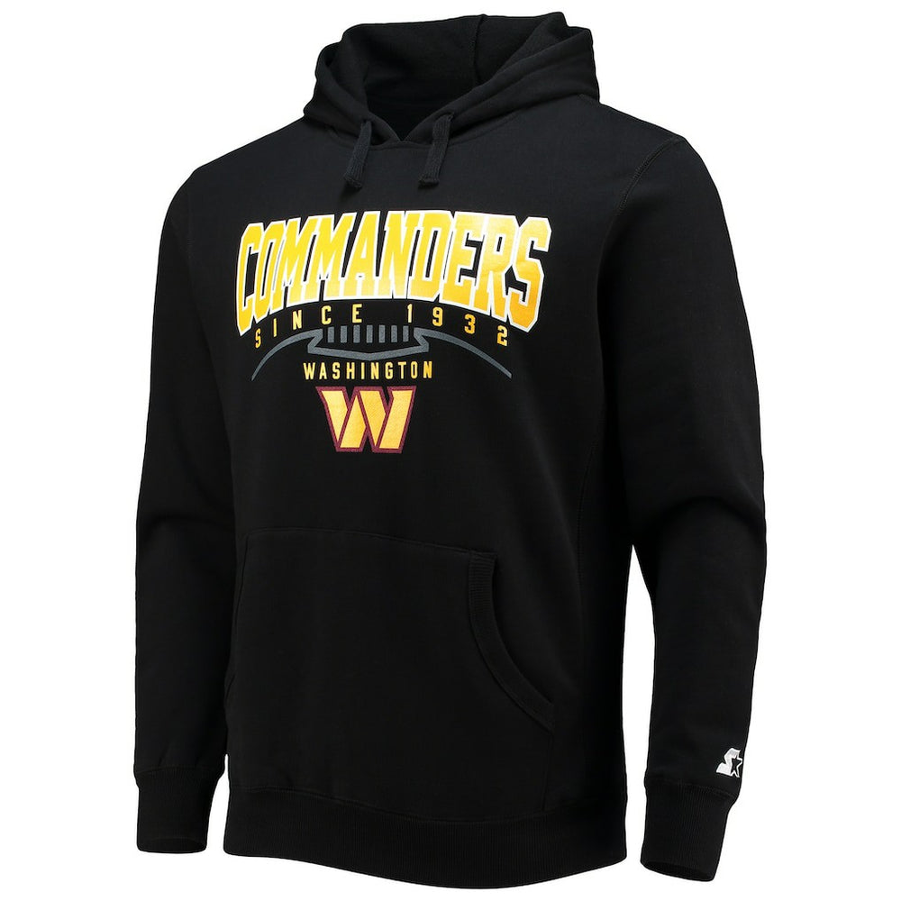 Washington Commanders Starter Premier Pullover Hoodie Black | NFL
