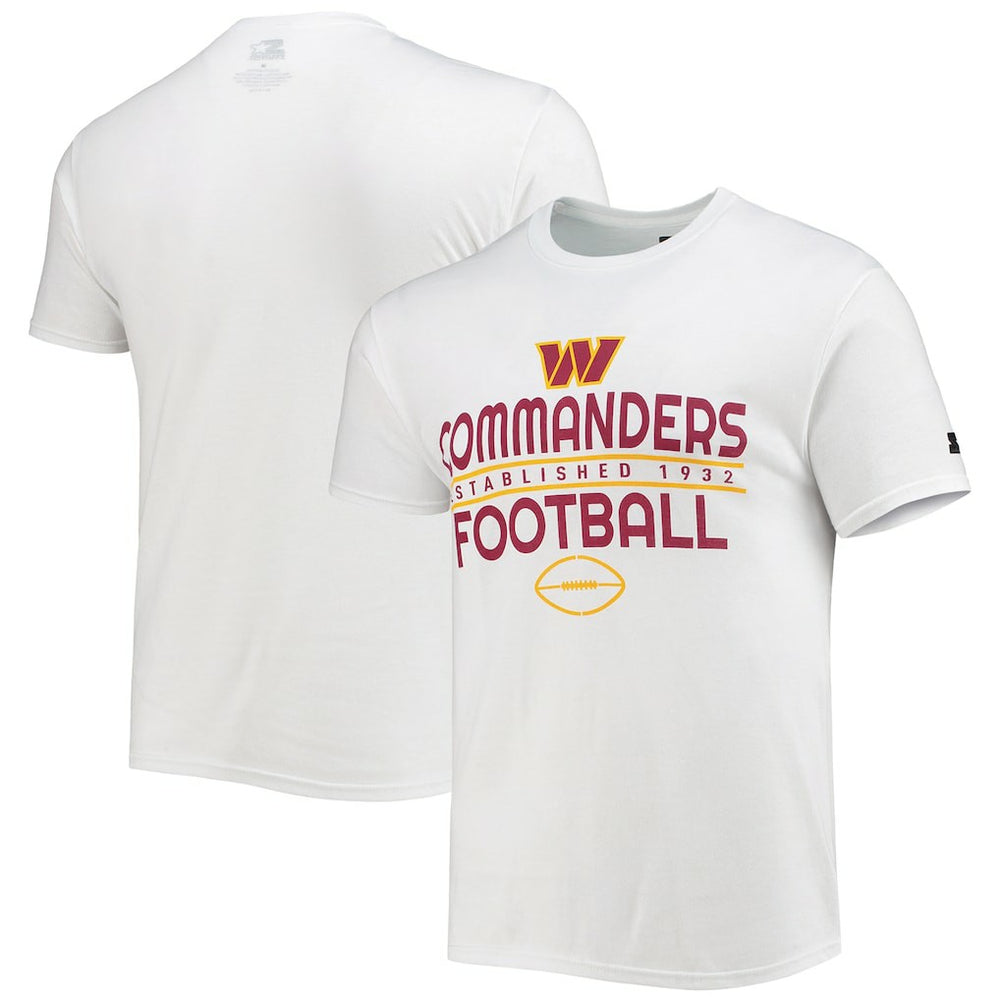 Washington Commanders Starter Prime Time T-Shirt White | NFL