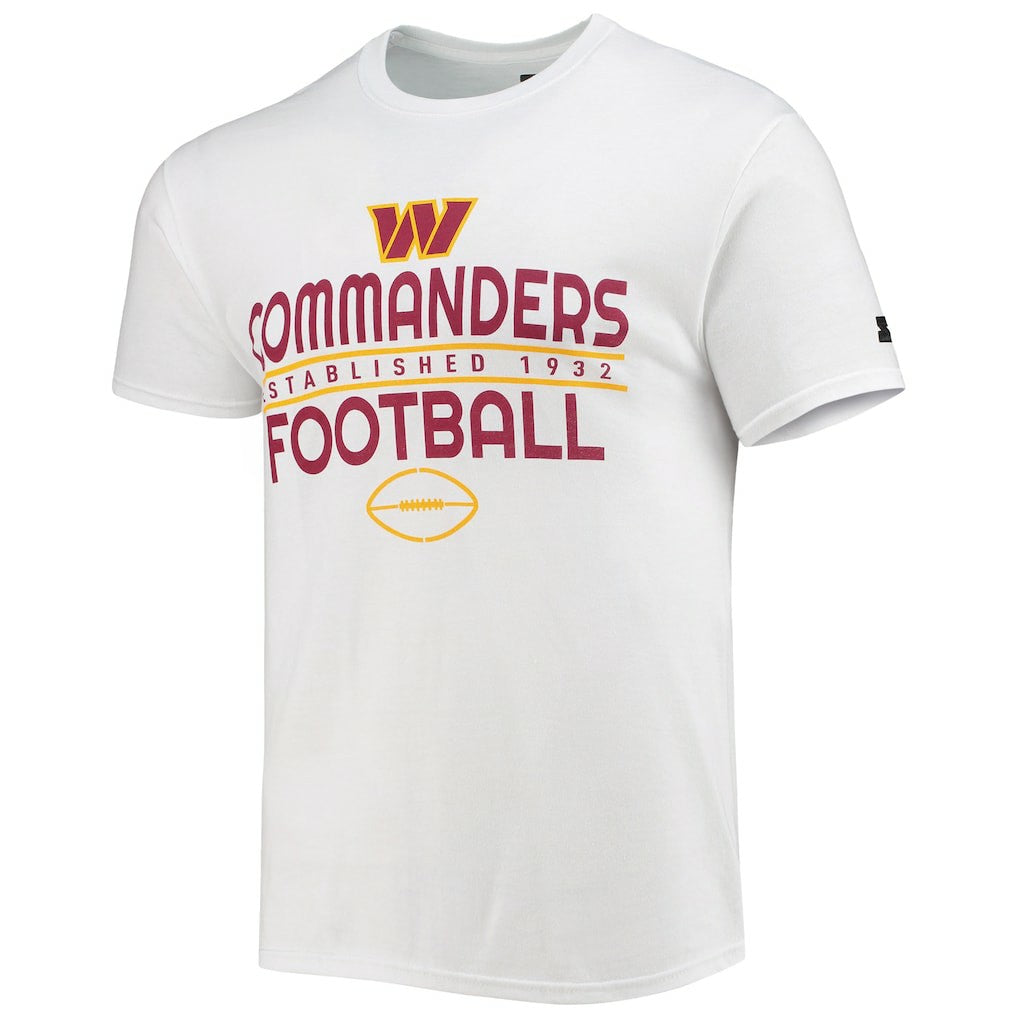 Washington Commanders Starter Prime Time T-Shirt White | NFL