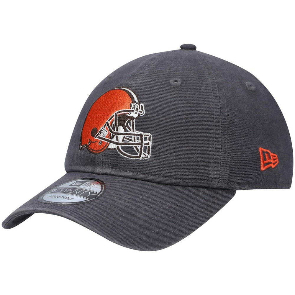 Cleveland Browns New Era Icon Core Classic 2.0 9TWENTY Adjustable Hat Graphite | NFL