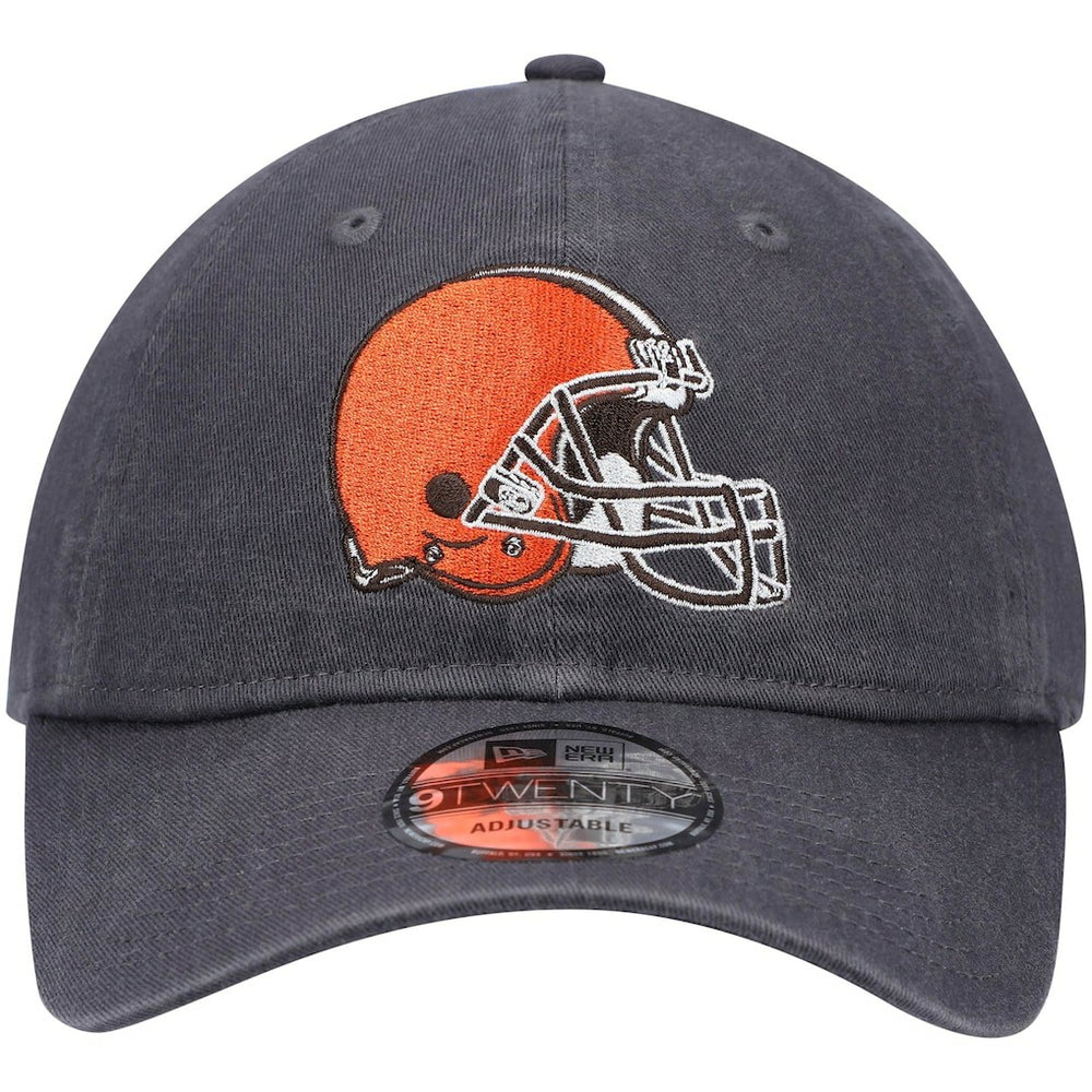 Cleveland Browns New Era Icon Core Classic 2.0 9TWENTY Adjustable Hat Graphite | NFL