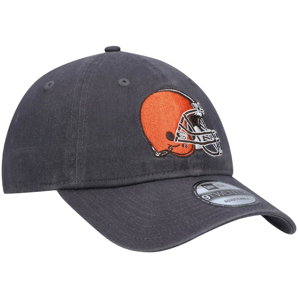 Cleveland Browns New Era Icon Core Classic 2.0 9TWENTY Adjustable Hat Graphite | NFL