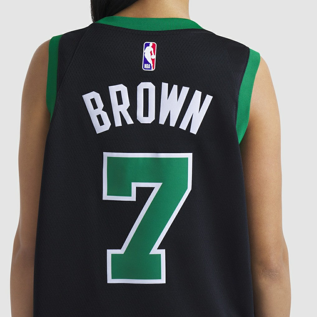 Jaylen Brown Boston Celtics Jordan Brand Unisex Swingman Jersey Statement Edition Black - NBA