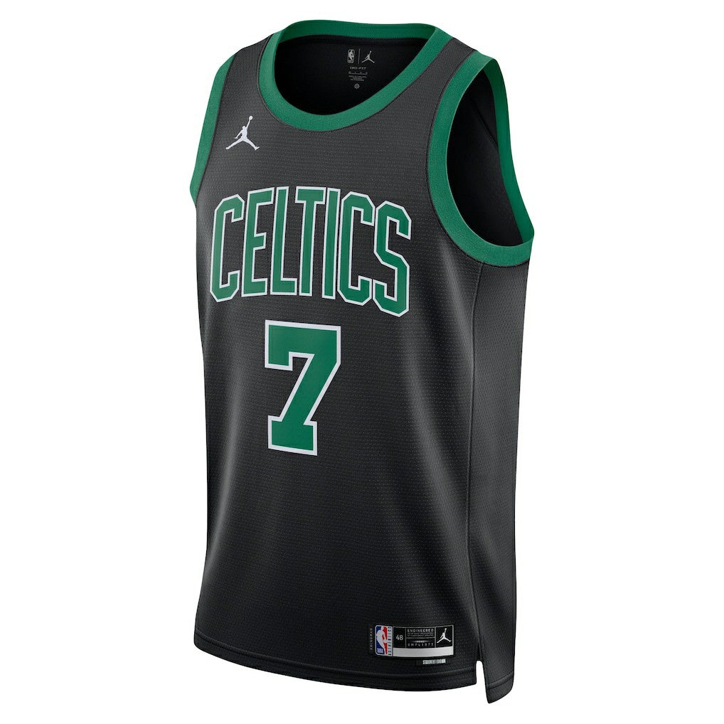 Jaylen Brown Boston Celtics Jordan Brand Unisex Swingman Jersey Statement Edition Black - NBA