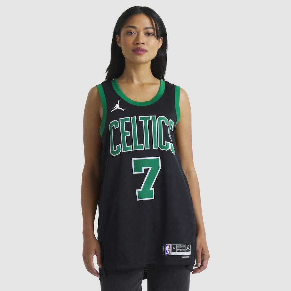 Jaylen Brown Boston Celtics Jordan Brand Unisex Swingman Jersey Statement Edition Black - NBA