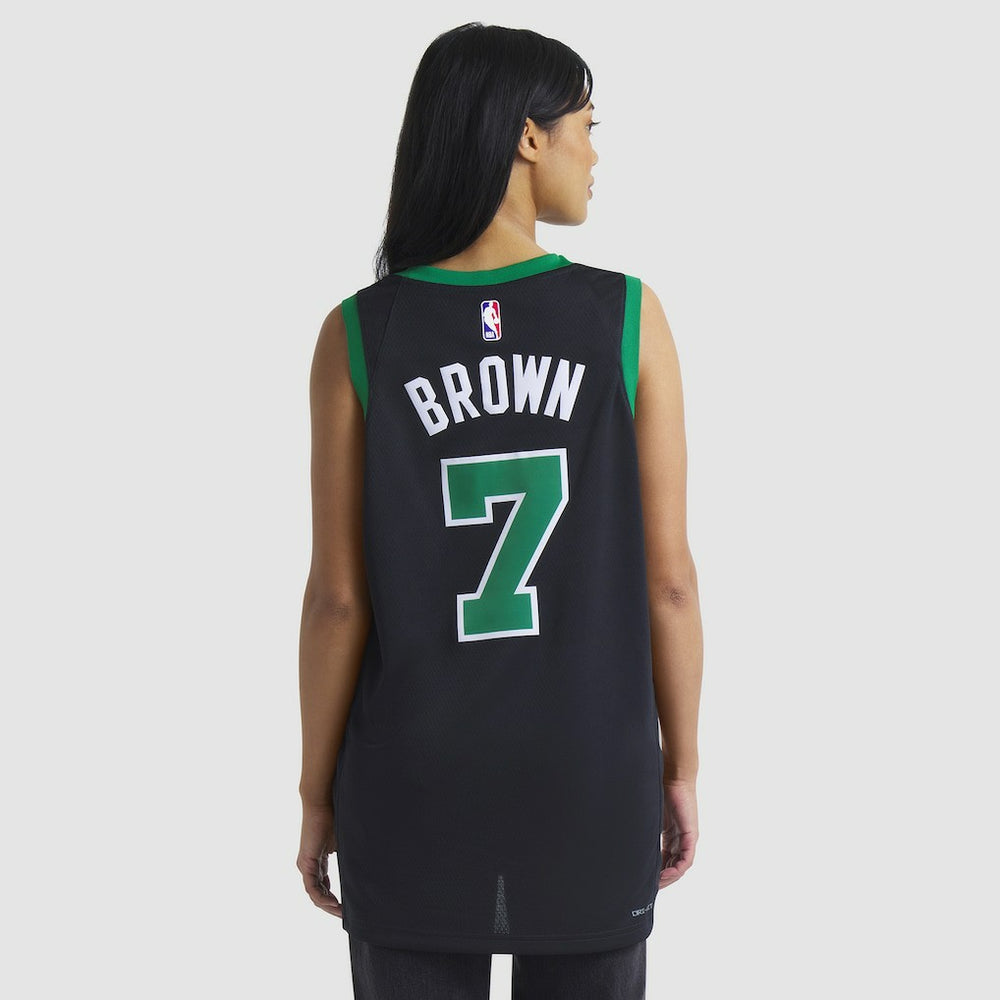 Jaylen Brown Boston Celtics Jordan Brand Unisex Swingman Jersey Statement Edition Black - NBA