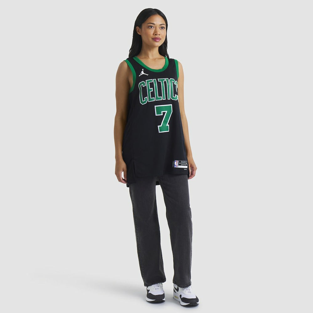 Jaylen Brown Boston Celtics Jordan Brand Unisex Swingman Jersey Statement Edition Black - NBA