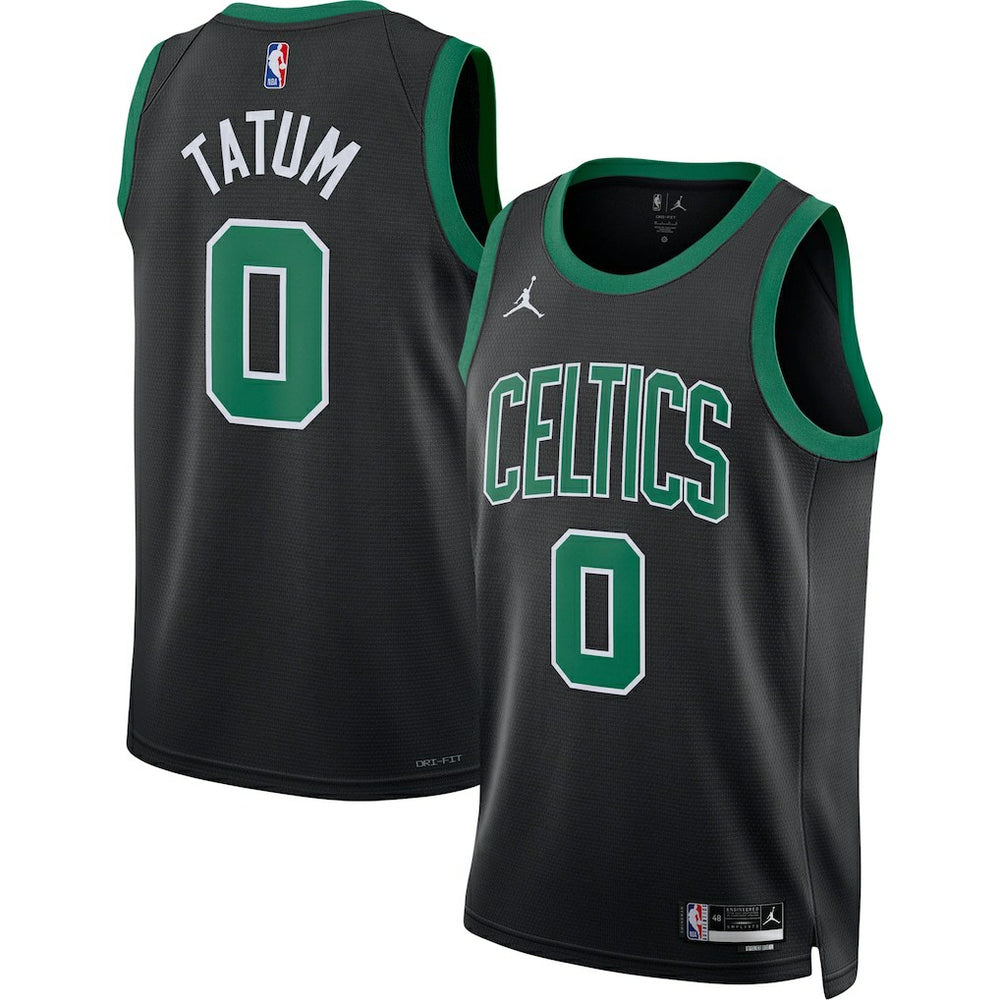 Jayson Tatum Boston Celtics Jordan Brand Unisex Swingman Jersey Statement Edition Black - NBA
