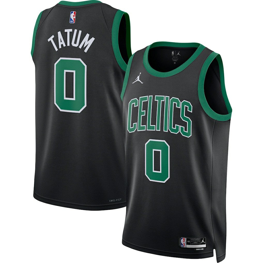 Jayson Tatum Boston Celtics Jordan Brand Unisex Swingman Jersey Statement Edition Black - NBA