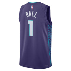 LaMelo Ball Charlotte Hornets Jordan Brand Unisex Swingman Jersey Statement Edition Purple - NBA